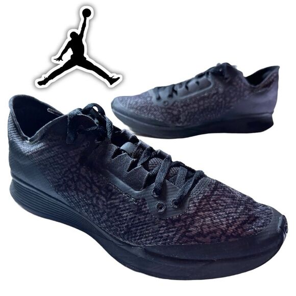 Jordan 88 Racer Black Anthracite Sneakers Size 8 - Picture 3 of 12